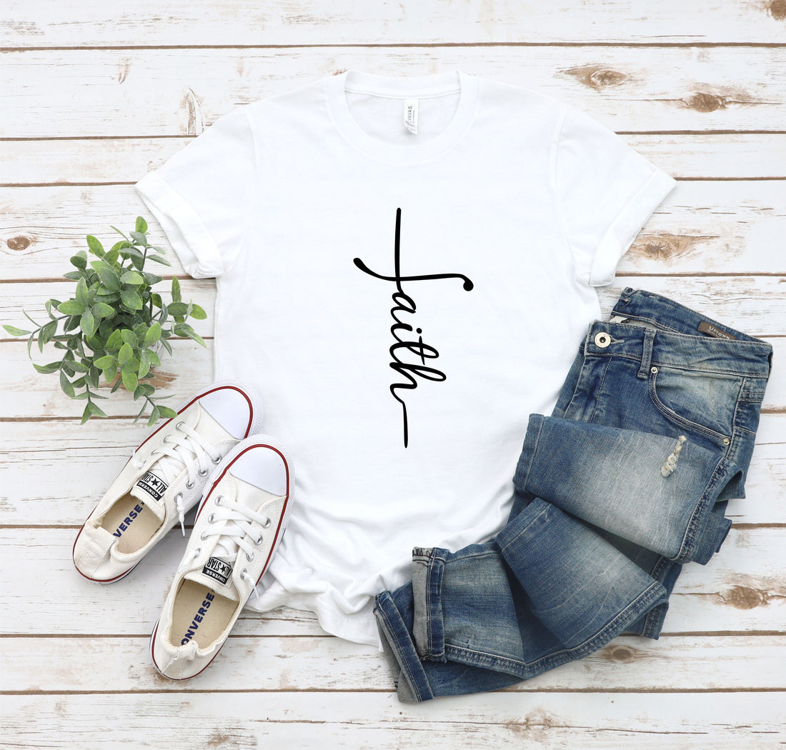 Faith Tshirt, Faith T-shirt, Faith Tee, Christain tshirts