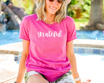 Grateful T-Shirt Short Sleeve (Berry)