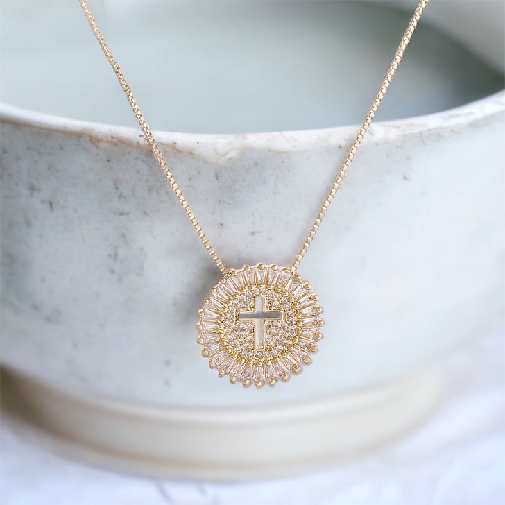 dainty cross necklace, gold cross necklace, religious necklace, gold necklace, christian jewelry, catholic jewelry, christian gifts, catholic gifts, catholic gift for her, first communion gift, baptism gift, wedding gift, christian wedding, bridesmade gift, diamond cross necklace