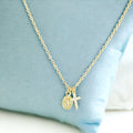 virgin mary necklace, gold mary necklace, gold mary jewelry, madonna necklace, blessed mother, baptism gift, communion gift for her, confirmation gift for her, miraculous medal necklace, dainty tiny virgin mary necklace, religious necklace