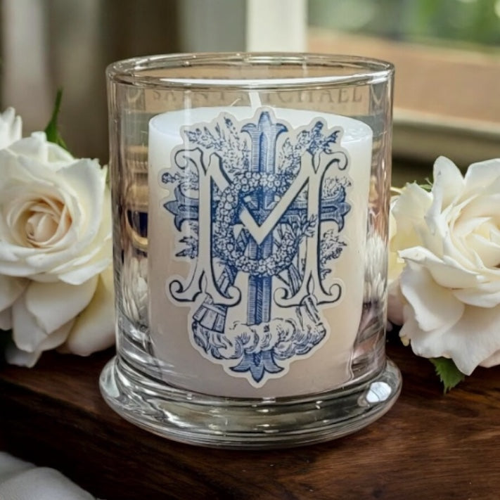 auspice maria, marian candle, virgin mary candle, catholic saints catholic home altar, catholic candle gift, lent decorations, catholic gifts mary, st mary gift, confirmation gift, baptism gift, christening gift, catholic easter gift, catholic mom, prayer candle holder, catholic saints, catholic gifts