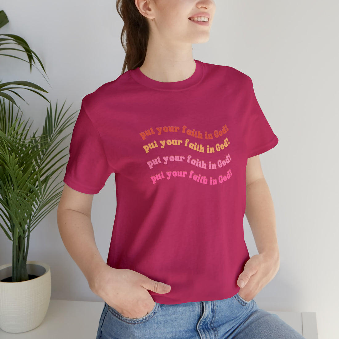 Put Your Faith In God Tee (3 Colors!)