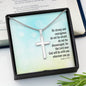 Personalized ENGRAVING Cross Necklace (Unisex)