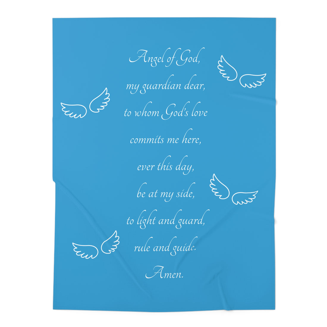 Guardian Angel Prayer Baby Swaddle Blanket, guardian angel prayer, baptism gift boy, baptismal gift girl, christening gift boy, catholic gifts baby, newborn gift catholic, christian newborn baby gift, baby shower gift boy, baby shower gifts for boy,  prayers for newborn catholic, prayers for newborn christian, catholic gifts him, catholic baby gifts, receiving blanket christian, receiving blanket catholic