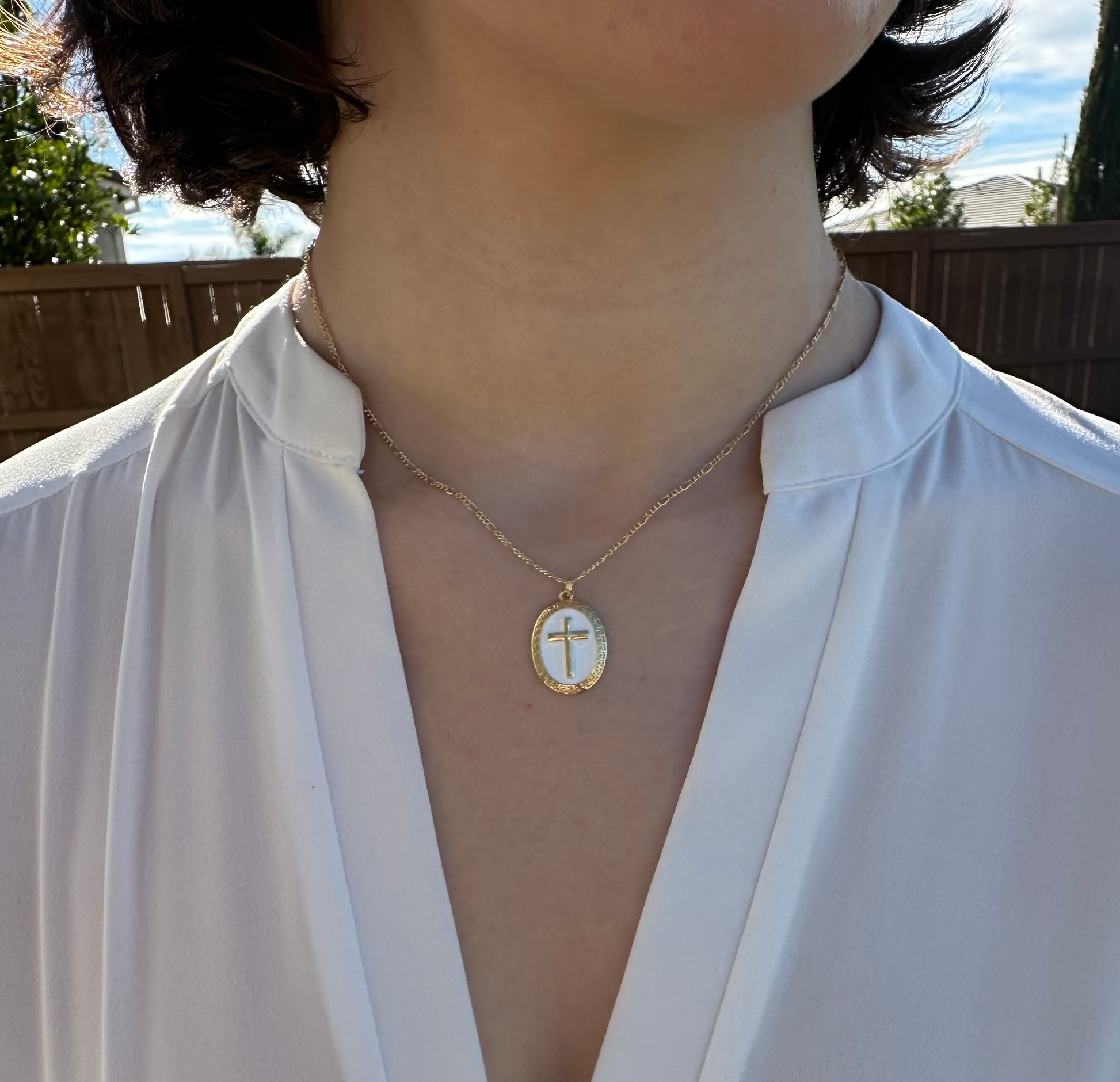 dainty cross necklace, gold cross necklace, religious necklace, gold necklace, christian jewelry, catholic jewelry, christian gifts, catholic gifts, catholic gift for her, first communion gift, baptism gift, wedding gift, christian wedding, bridesmaid gift, catholic gift for her, confirmation gift