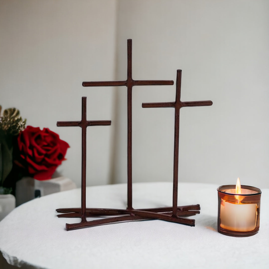 Three Crosses Nails Stand