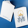 catholic notebook, catholic gifts, devotional journal, catholic prayer journal, bible study notebook, bible study journal, mary monogram journal, mary monogram notebook, catholic gifts for her, women catholic, meditation journal