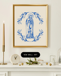 Vintage Virgin Mary Art Printable Download