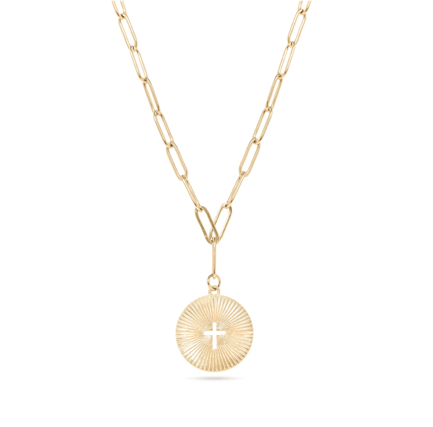 paperclip chain cross necklace silver, paper clip chain necklace, catholic gifts her, catholic gifts women, catholic jewelry, catholic necklace, womens cross necklace silver, silver cross pendant necklace, devotional jewelry, faith necklace her, sunburst pendant necklace, modern catholic woman, modern catholic jewelry, confirmation gift girt, wedding party gift her christian, gold cross necklace, gold cross pendant necklace