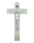 Murano Glass Wall Cross Crucifix